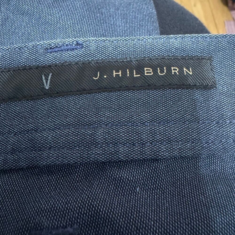 J. Hilburn navy casual men’s pants size 37x33 - Picture 6 of 7